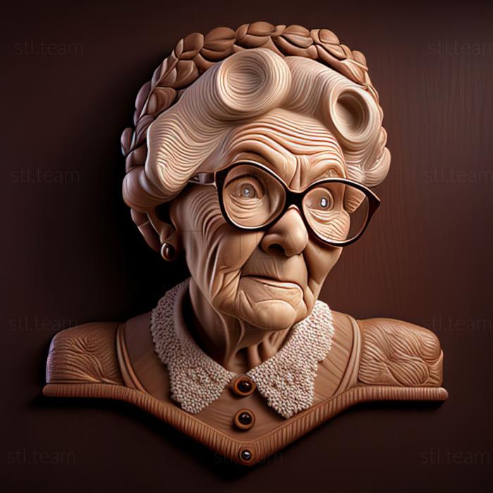 3D model Miss Granny (STL)